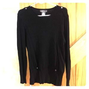 George Rayon Lightweight black sweater